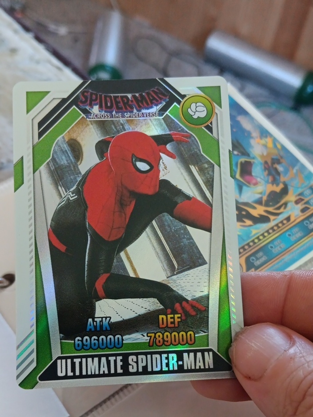 Spiderman Ultimate Spider-Man Card - Red, Black & Green